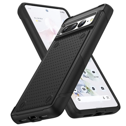 Elegance Mesh Google Pixel 7 Pro Case Combo 2 In 1