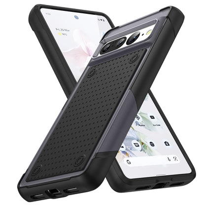 Elegance Mesh Google Pixel 7 Pro Case Combo 2 In 1