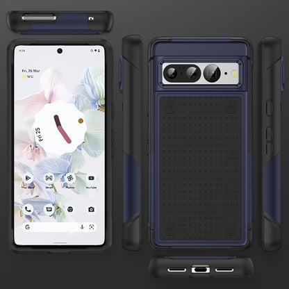 Elegance Mesh Google Pixel 7 Pro Case Combo 2 In 1