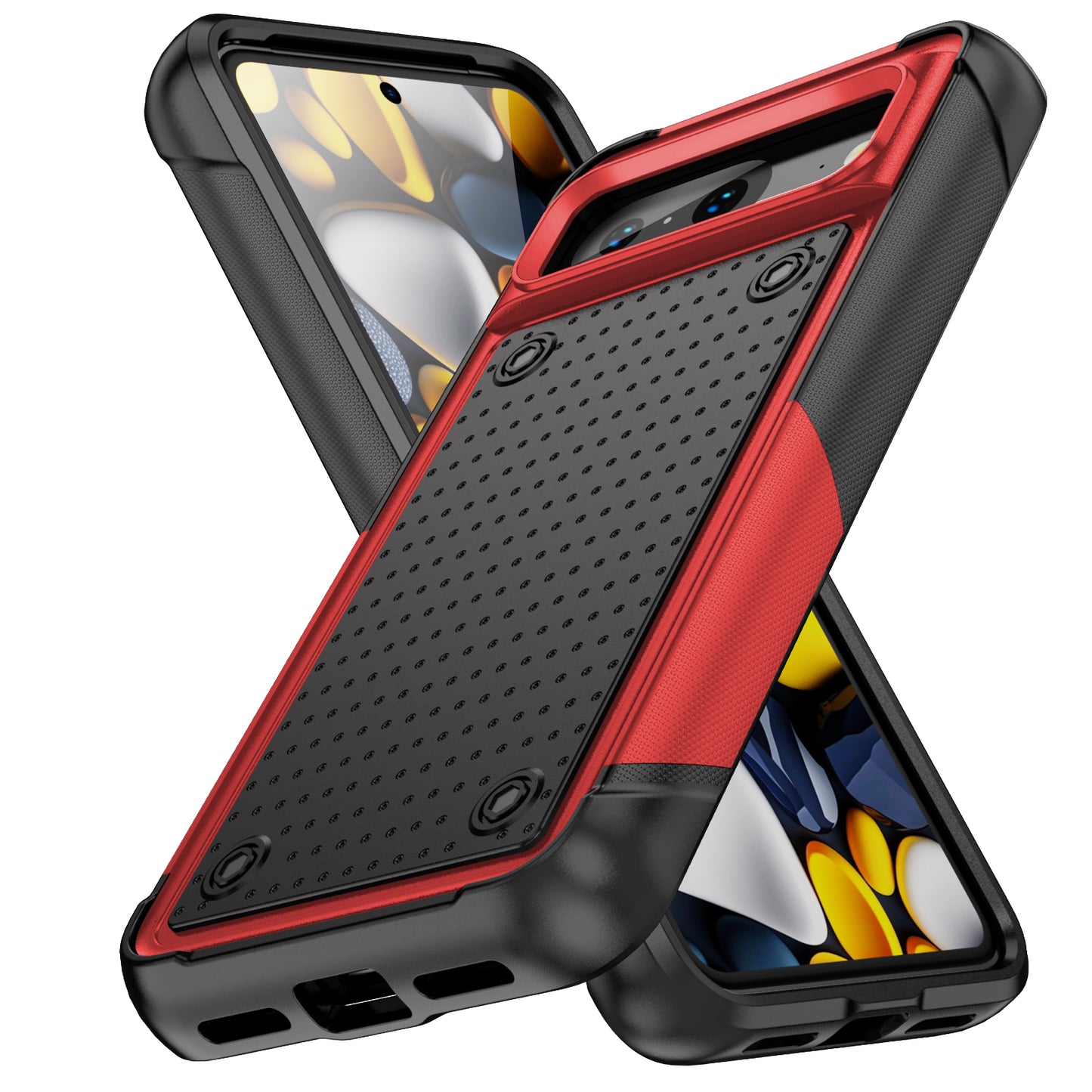 Elegance Mesh Google Pixel 8 Case Combo 2 In 1