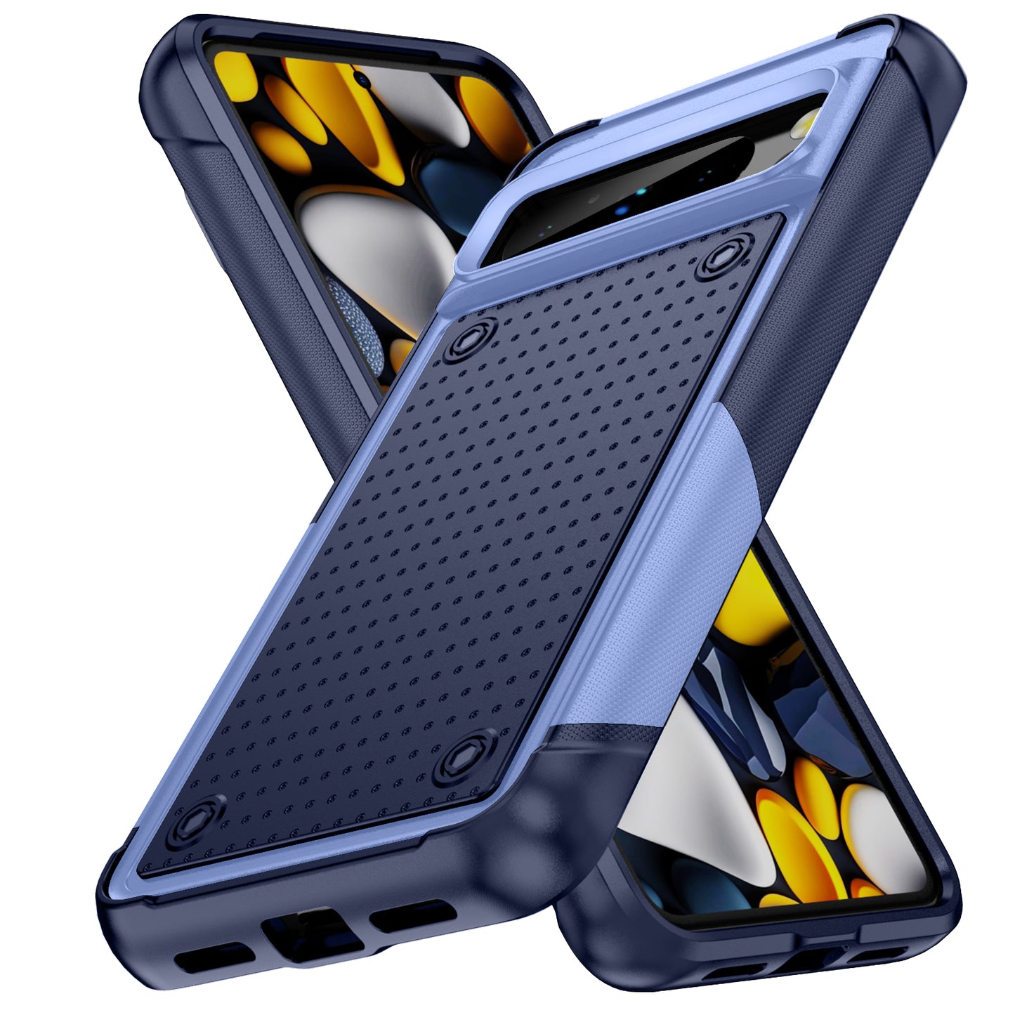 Elegance Mesh Google Pixel 8 Pro Case Combo 2 In 1