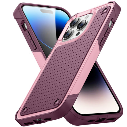 Elegance Mesh iPhone 15 Pro Max Case Combo 2 In 1