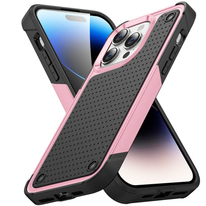 Elegance Mesh iPhone 15 Pro Max Case Combo 2 In 1