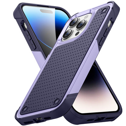 Elegance Mesh iPhone 15 Pro Max Case Combo 2 In 1