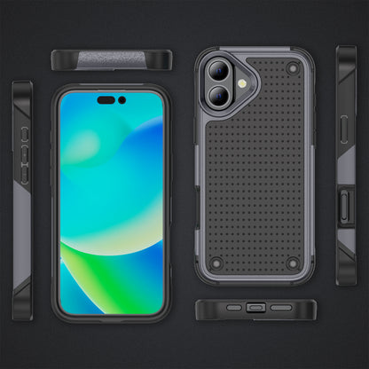 Elegance Mesh iPhone 16 Plus Case Combo 2 In 1