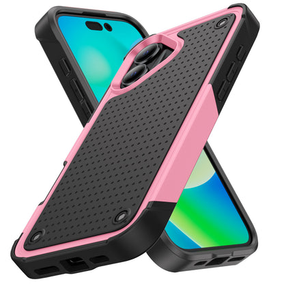 Elegance Mesh iPhone 16 Plus Case Combo 2 In 1