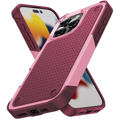 Elegance Mesh iPhone 16 Pro Max Case Combo 2 In 1