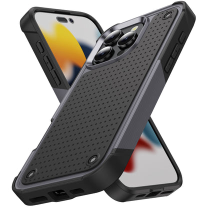 Elegance Mesh iPhone 16 Pro Max Case Combo 2 In 1