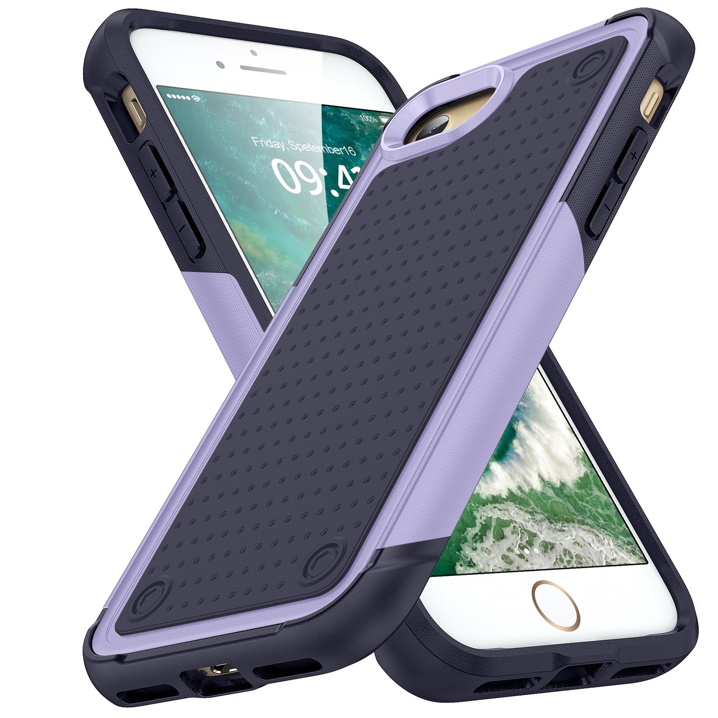 Elegance Mesh iPhone SE 2020 Case Combo 2 In 1