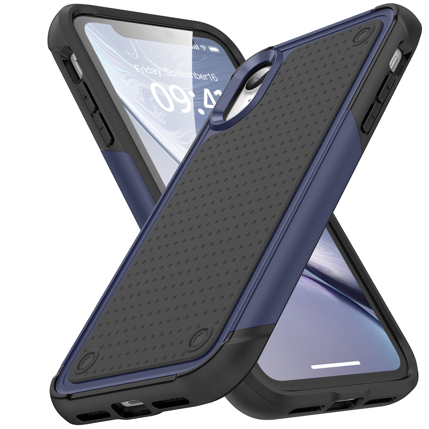 Elegance Mesh iPhone XR Case Combo 2 In 1