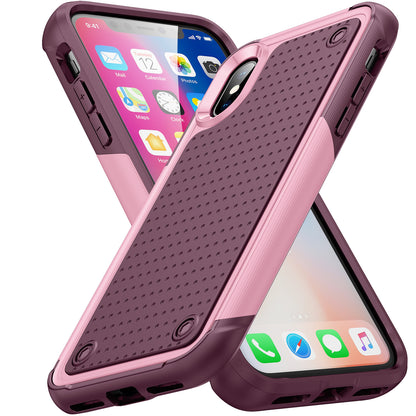 Elegance Mesh iPhone Xs Max Case Combo 2 In 1