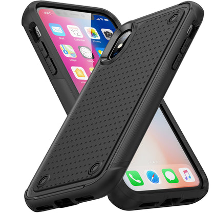 Elegance Mesh iPhone Xs Max Case Combo 2 In 1