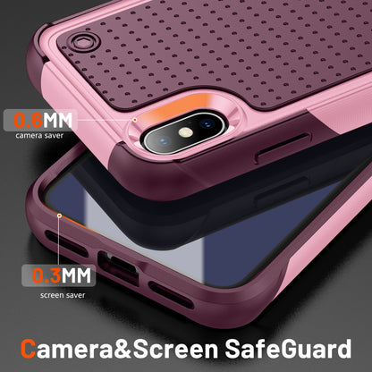 Elegance Mesh iPhone Xs Max Case Combo 2 In 1