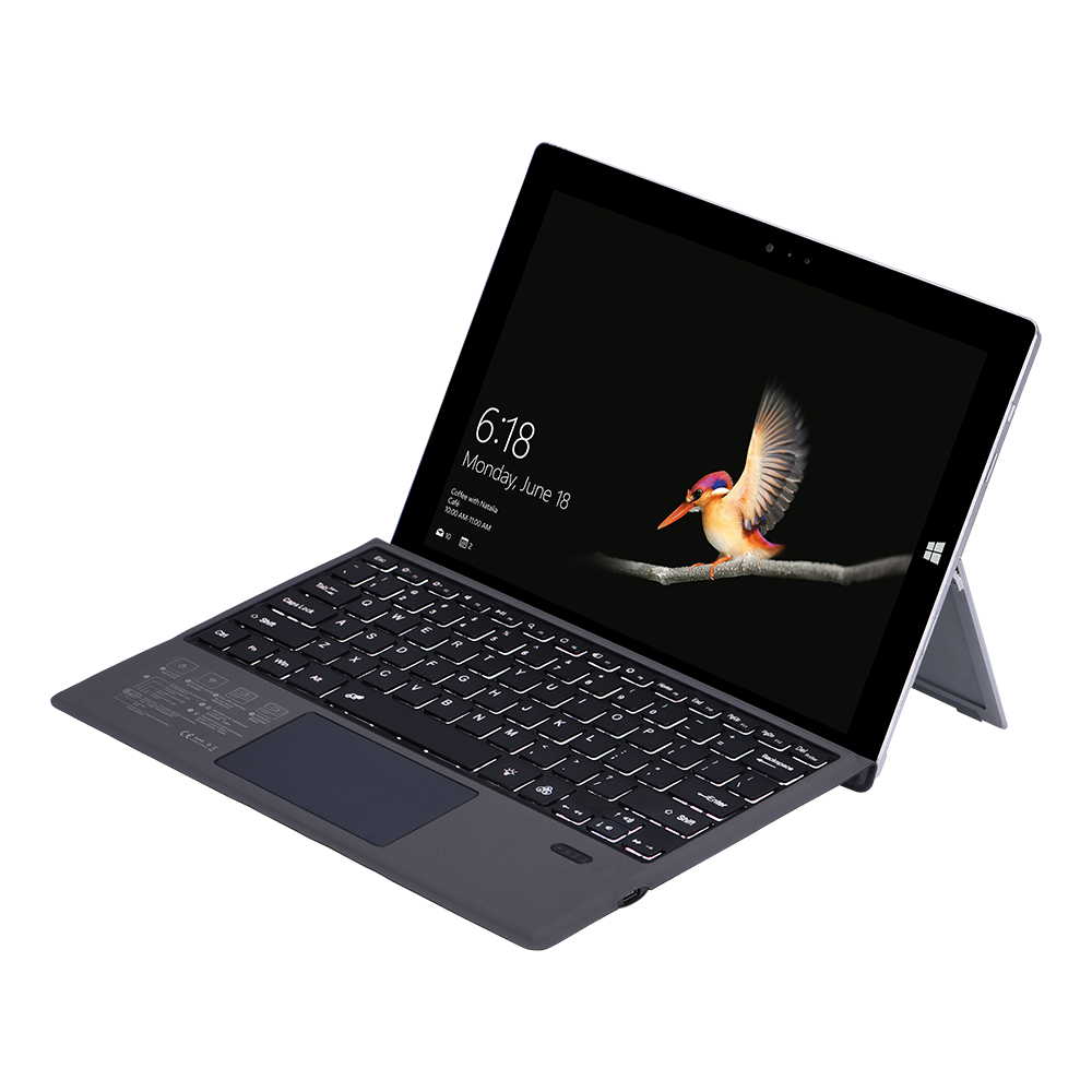 Backlit Touchpad Keyboard Microsoft Surface Pro 7+ Detachable