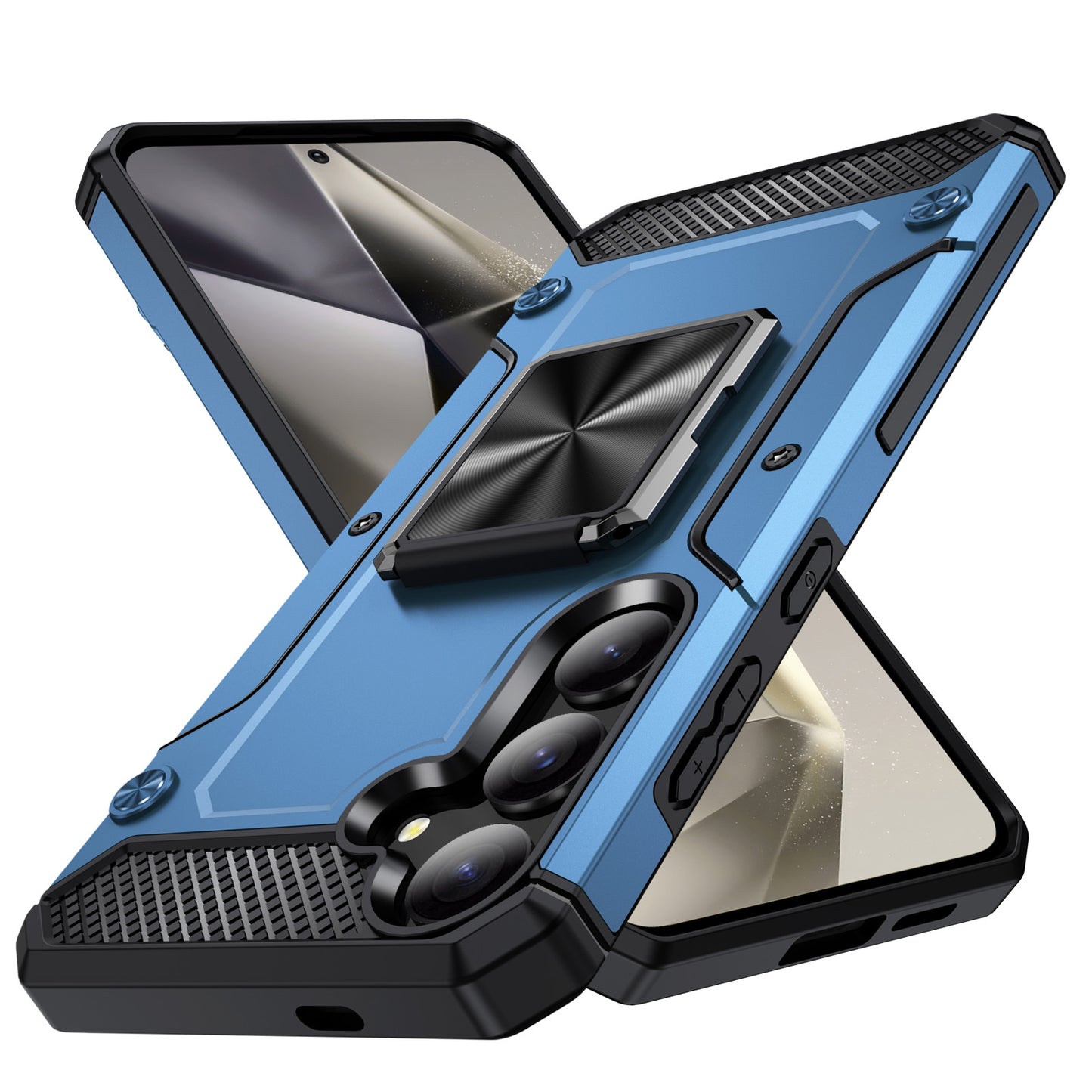 General Rugged Galaxy S24+ Case Built-in Kickstand