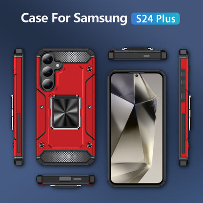 General Rugged Galaxy S24+ Case Built-in Kickstand