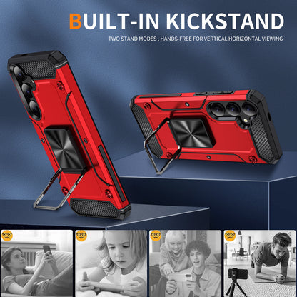 General Rugged Galaxy S24+ Case Built-in Kickstand