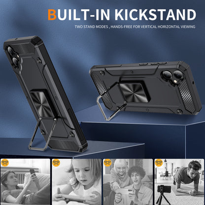 General Rugged Galaxy A05 Case Built-in Kickstand