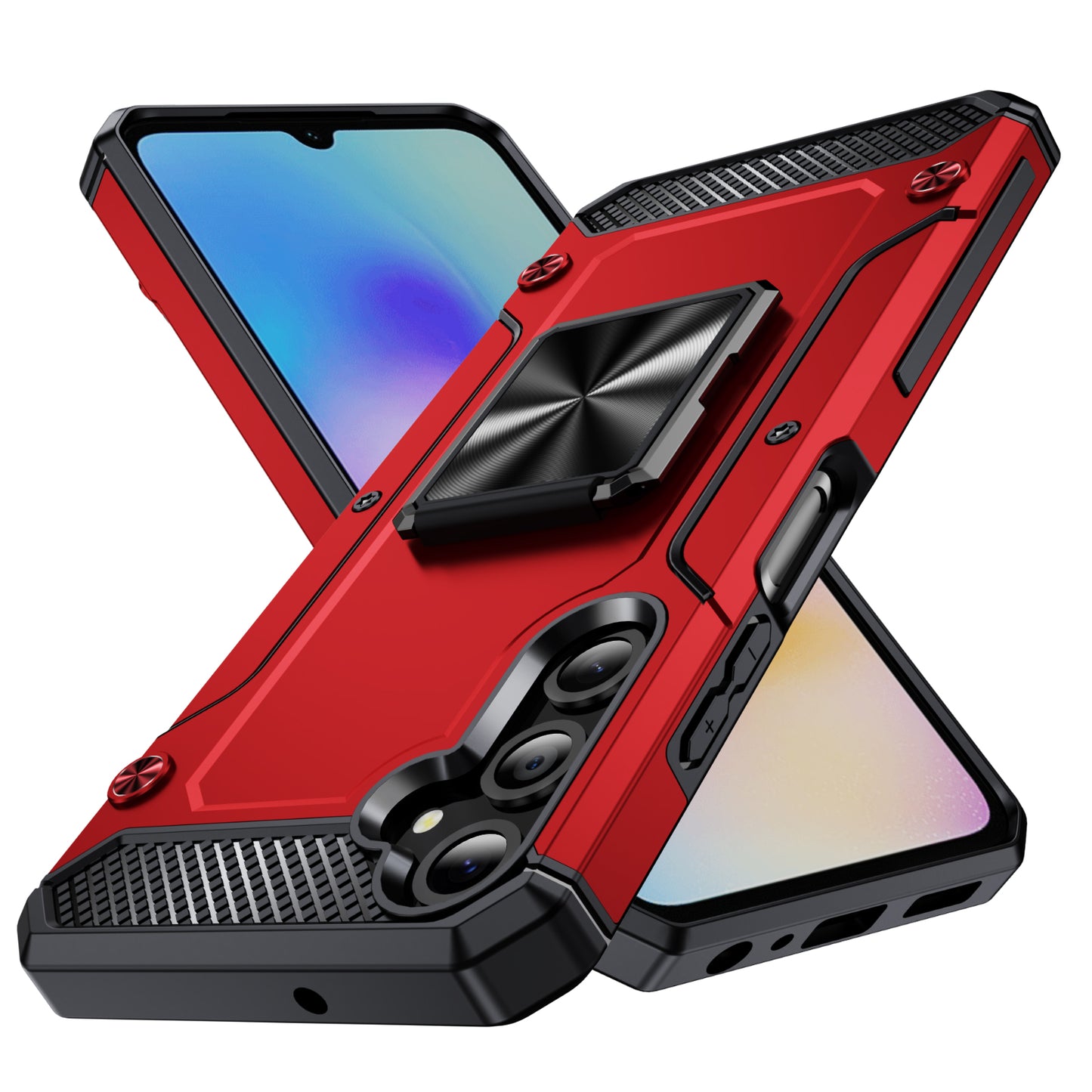 General Rugged Galaxy A05s Case Built-in Kickstand