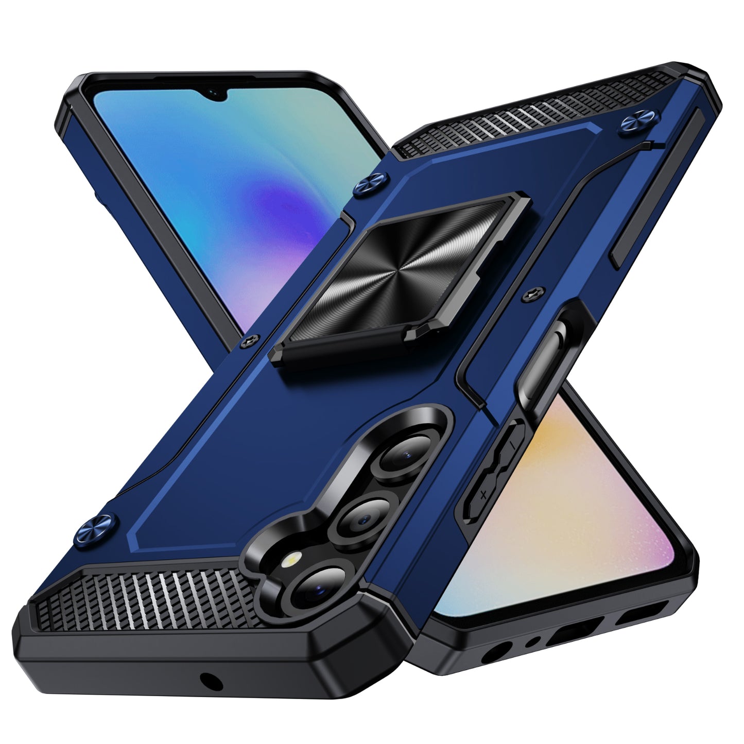 General Rugged Galaxy A05s Case Built-in Kickstand