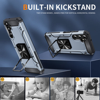 General Rugged Galaxy A05s Case Built-in Kickstand