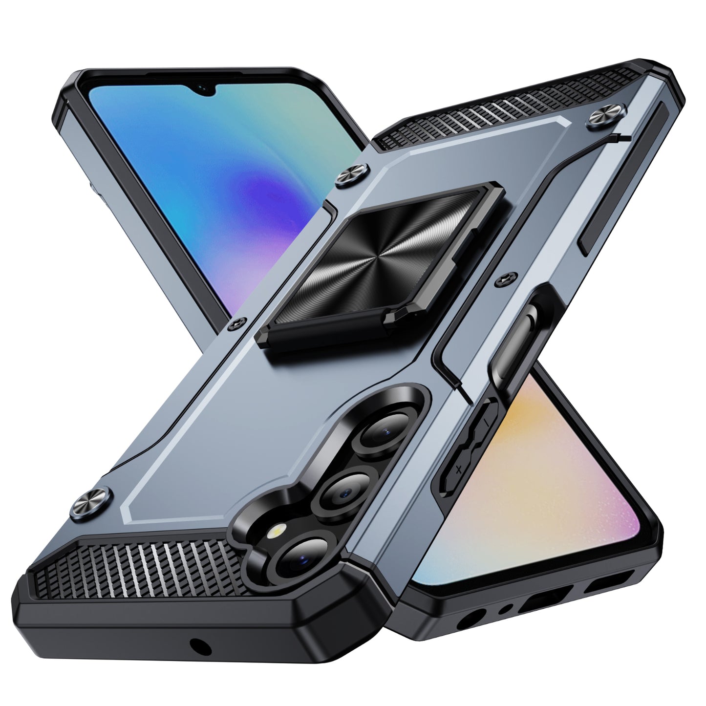 General Rugged Galaxy A05s Case Built-in Kickstand