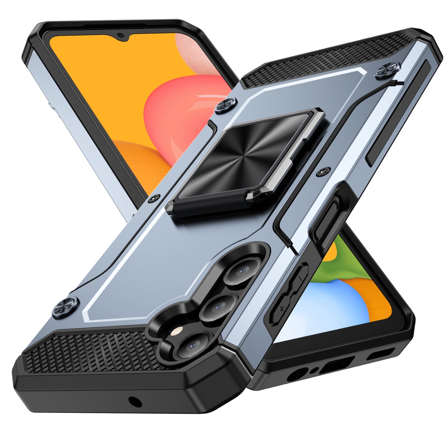 General Rugged Galaxy A14 Case Built-in Kickstand