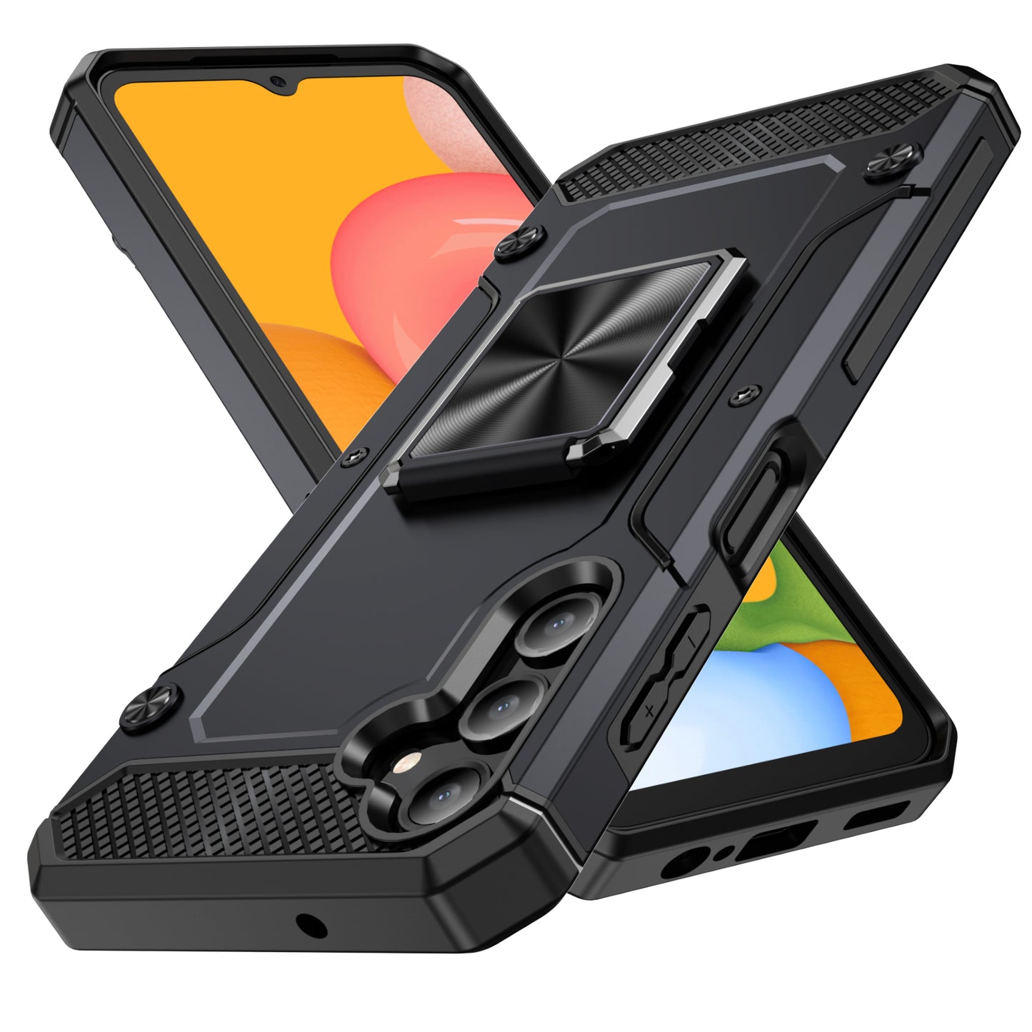 General Rugged Galaxy A14 Case Built-in Kickstand