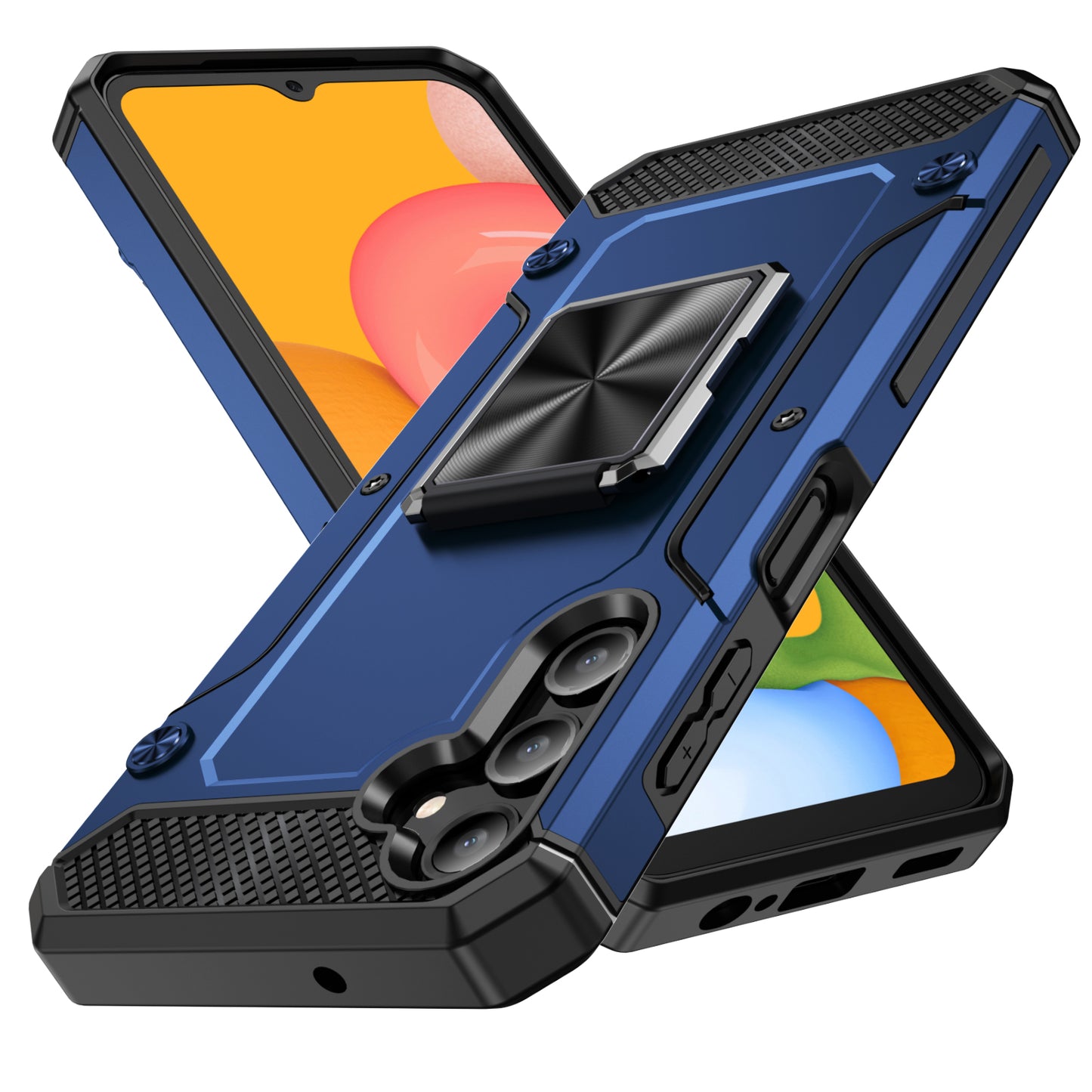 General Rugged Galaxy A14 Case Built-in Kickstand