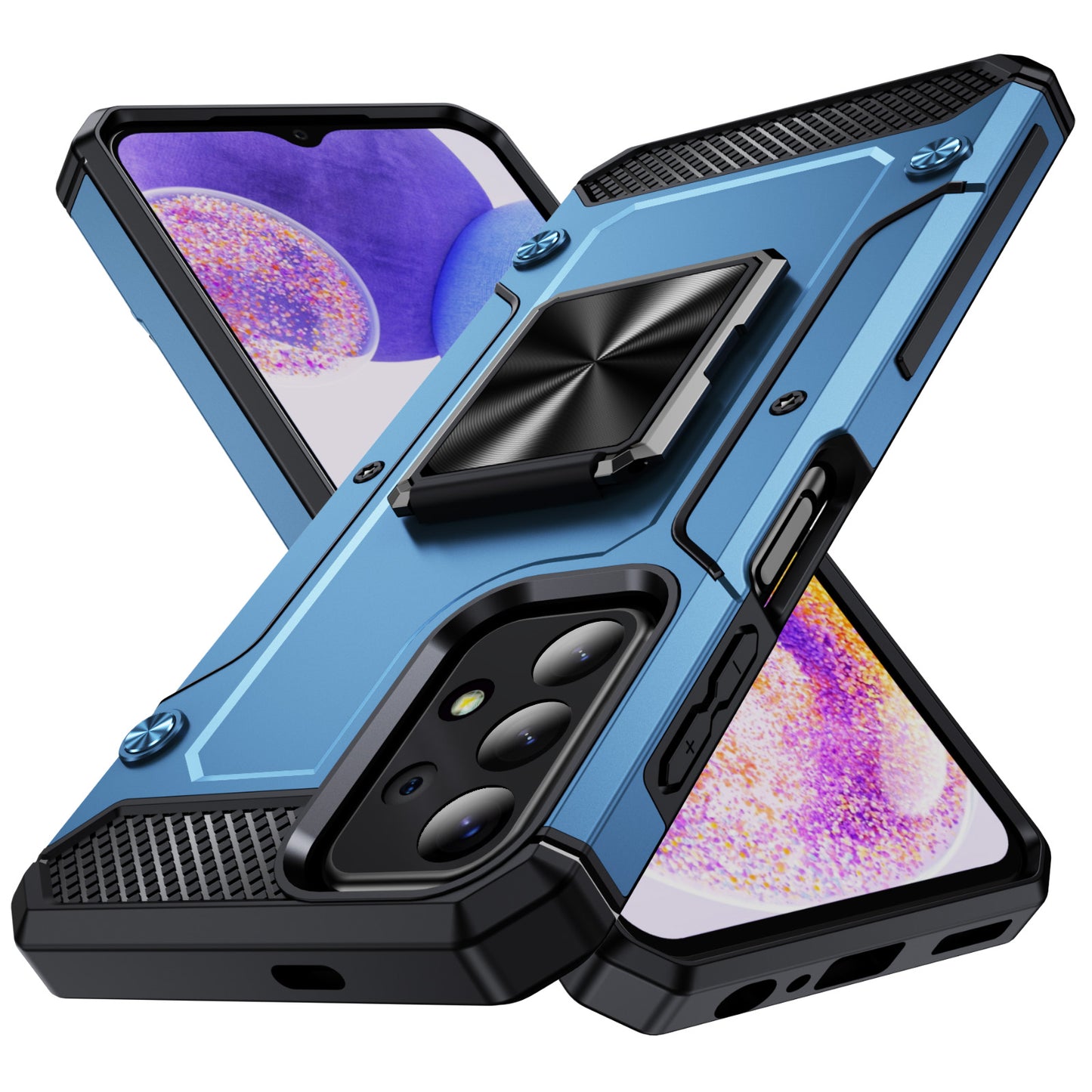 General Rugged Galaxy A23 Case Built-in Kickstand