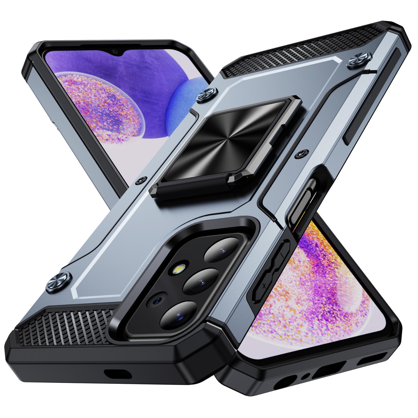 General Rugged Galaxy A23 Case Built-in Kickstand