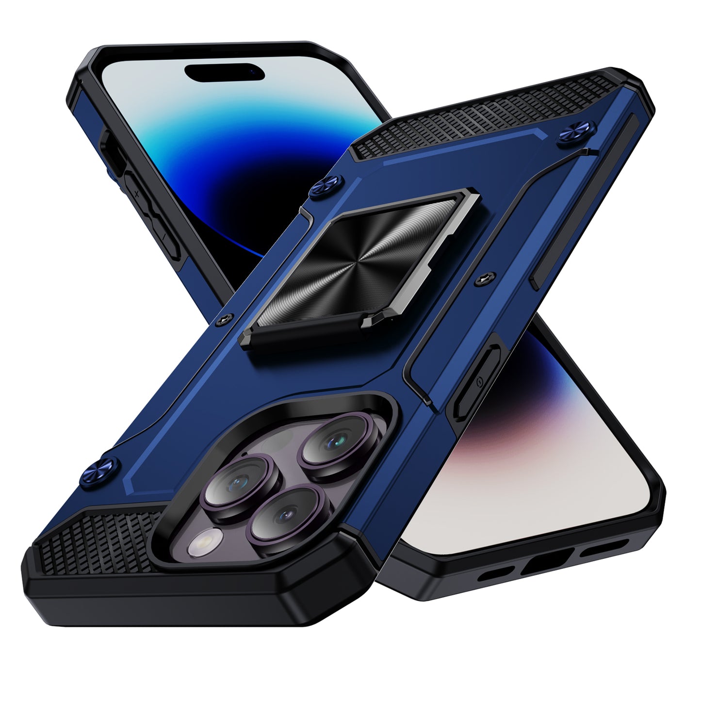 General Rugged iPhone 13 Case Built-in Kickstand