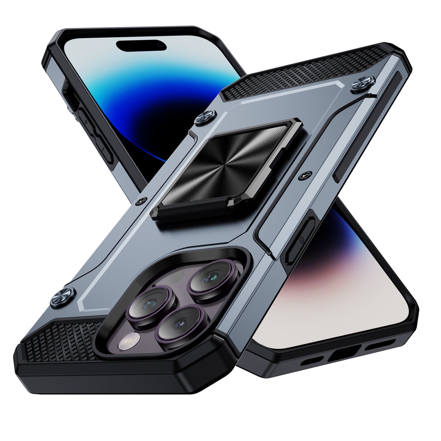 General Rugged iPhone 13 Case Built-in Kickstand