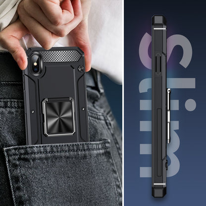 General Rugged iPhone Xs Max Case Built-in Kickstand