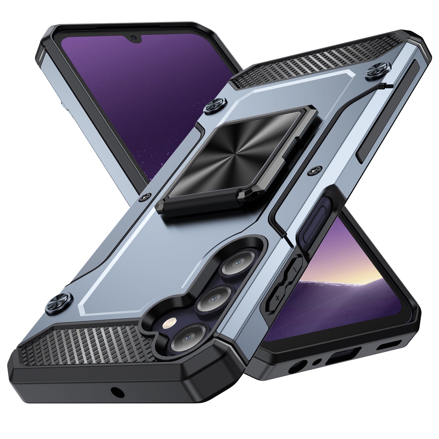 General Rugged Galaxy A15 Case Built-in Kickstand