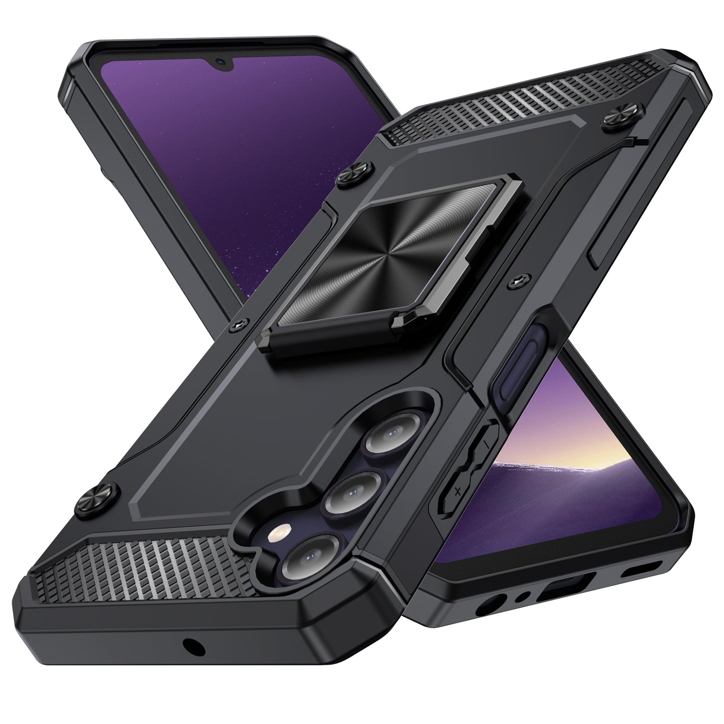 General Rugged Galaxy A15 Case Built-in Kickstand