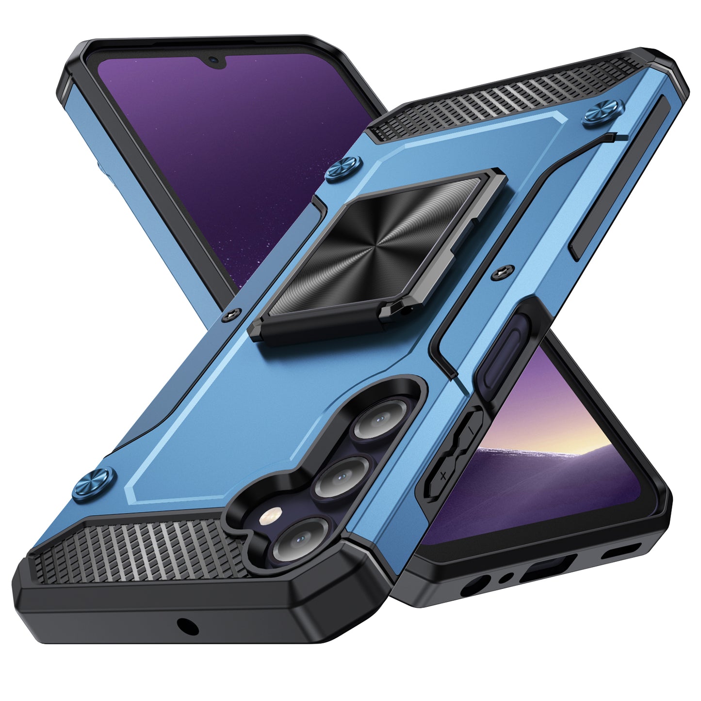 General Rugged Galaxy A15 Case Built-in Kickstand