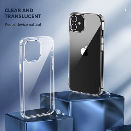 Crystal Hard PC Rubber TPU Combo iPhone 12 Case