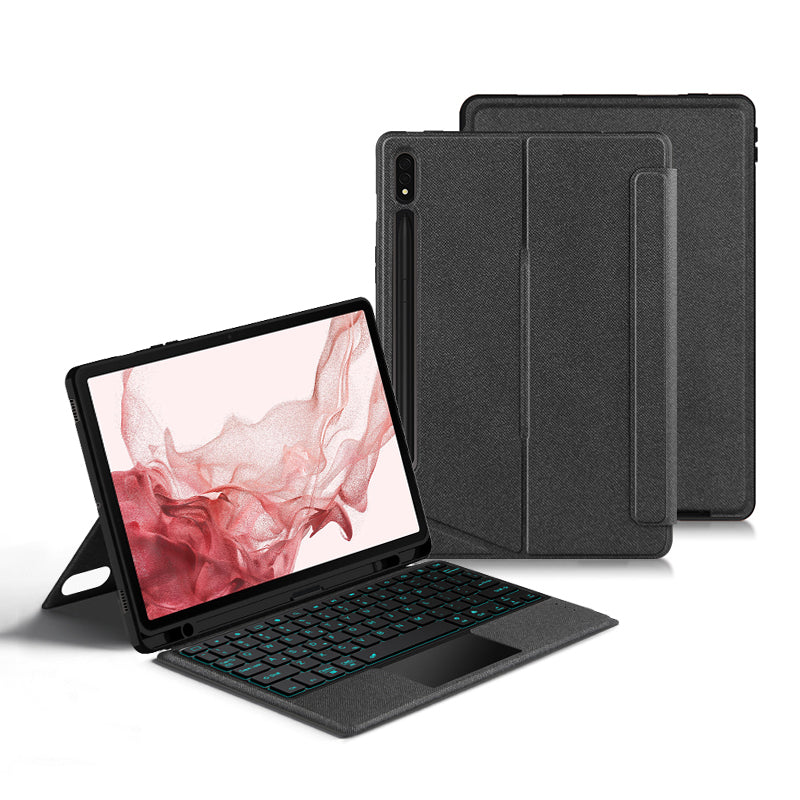 Buckle Detachable Slim Leather Keyboard Galaxy Tab S10 Case