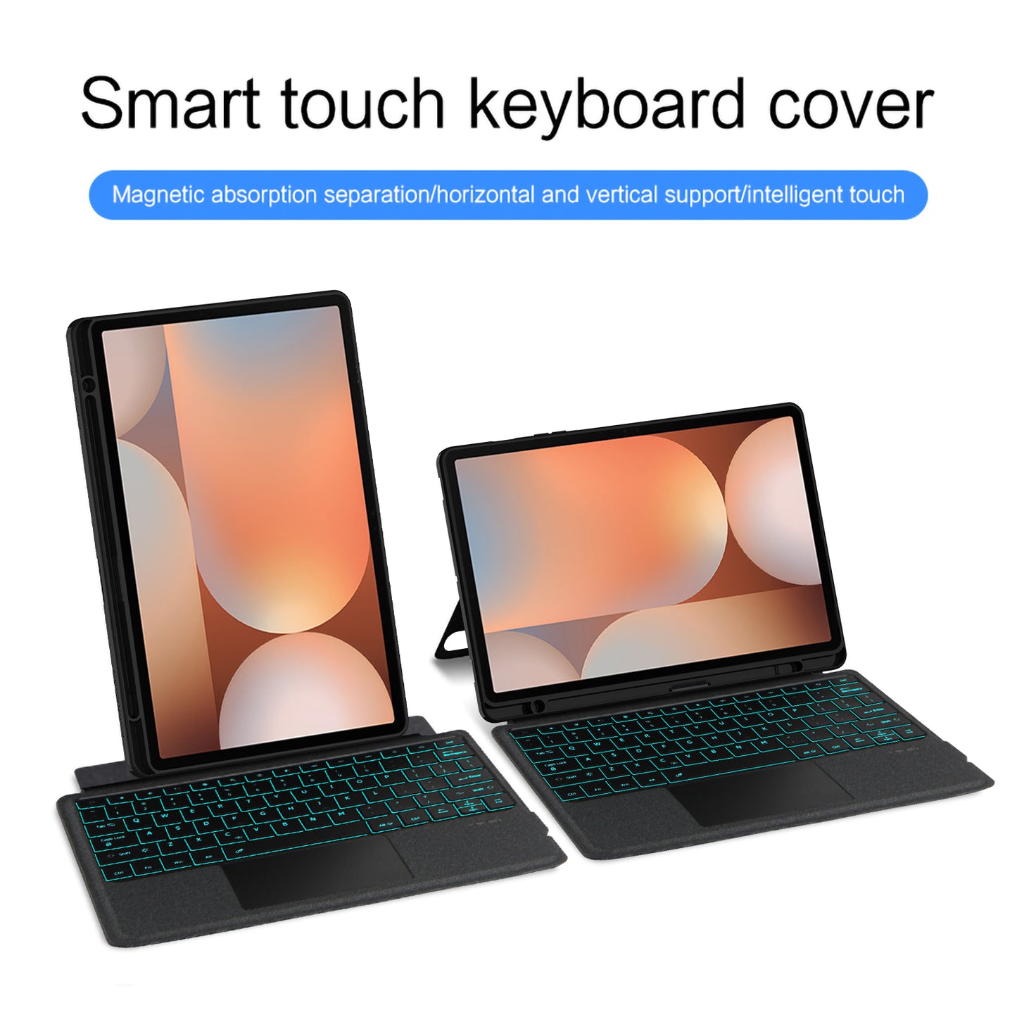 Buckle Detachable Slim Leather Keyboard Galaxy Tab S10+ Case