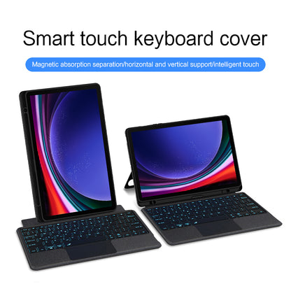 Buckle Detachable Slim Leather Keyboard Galaxy Tab S9 Case