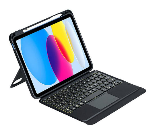 Magnetic Detachable Tension Leather Keyboard iPad 10 Case