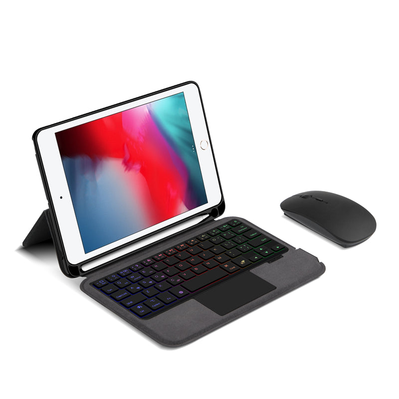 Conjoin Shaft Backlit Touchpad Keyboard iPad Mini 4 Case