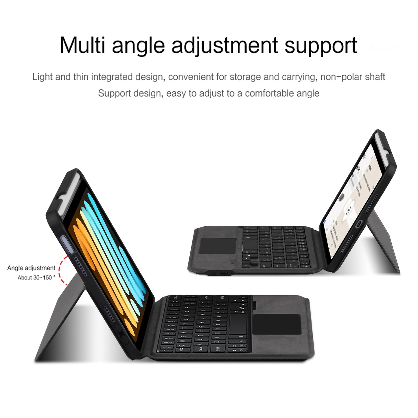 Conjoin Shaft Backlit Touchpad Keyboard iPad Mini 7 Case