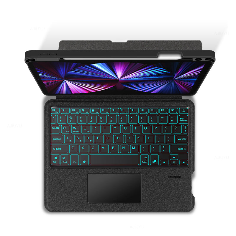 Intelligent Hem Backlit Touchpad Keyboard iPad Pro 12.9 2022 Case