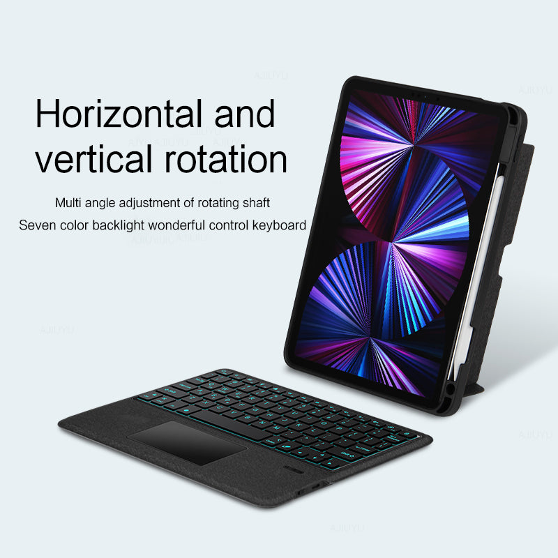 Intelligent Hem Backlit Touchpad Keyboard iPad Pro 12.9 2022 Case