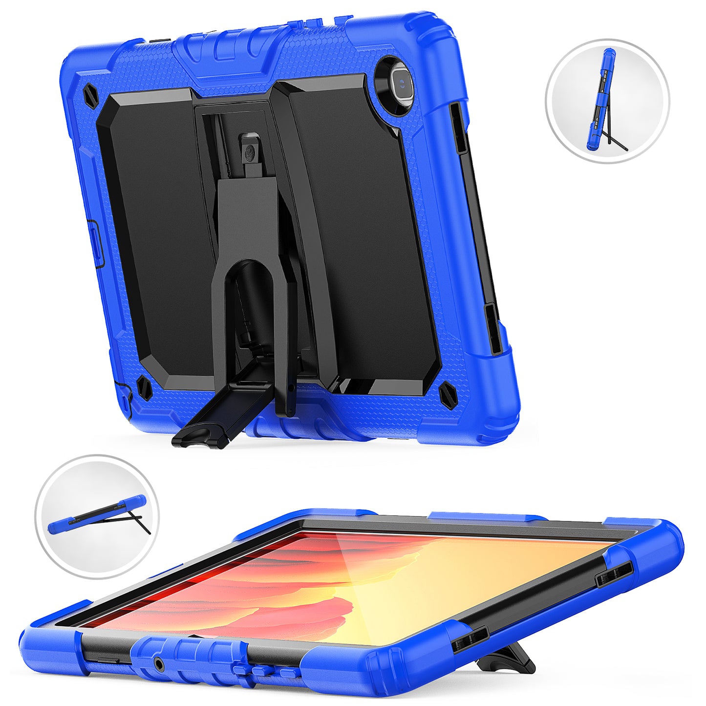 Kickstand Lanyard Strap Galaxy Tab A7 Case