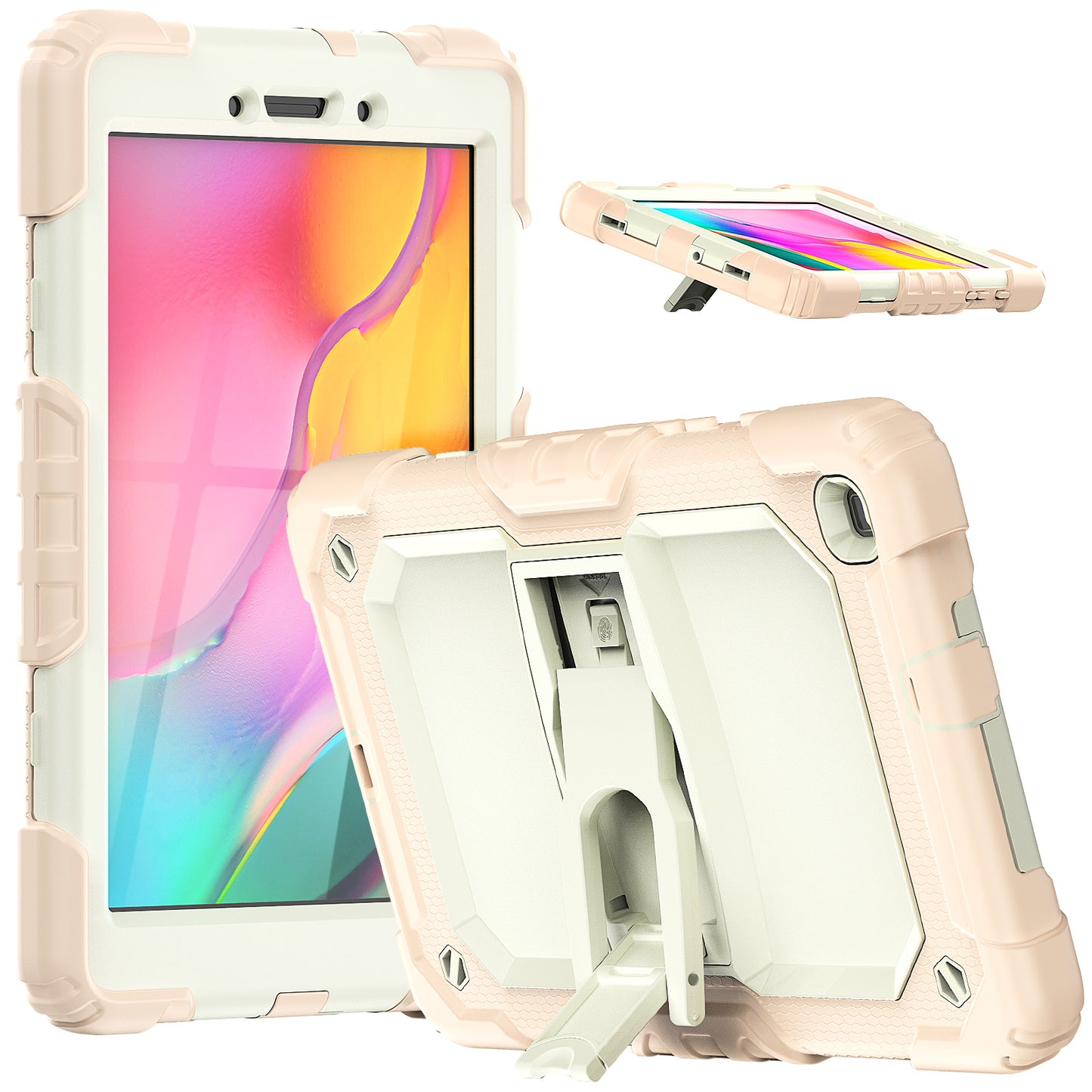 Kickstand Lanyard Strap Galaxy Tab A 8.0 2019 Case