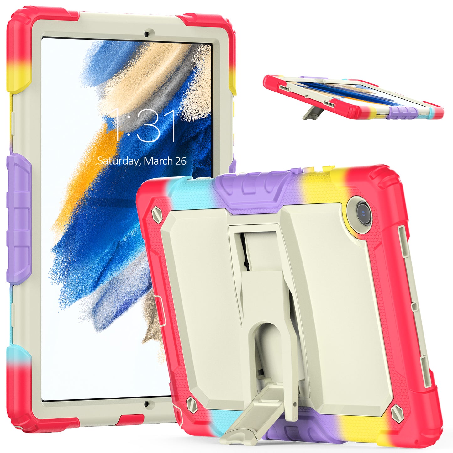 Kickstand Lanyard Strap Galaxy Tab A8 Case