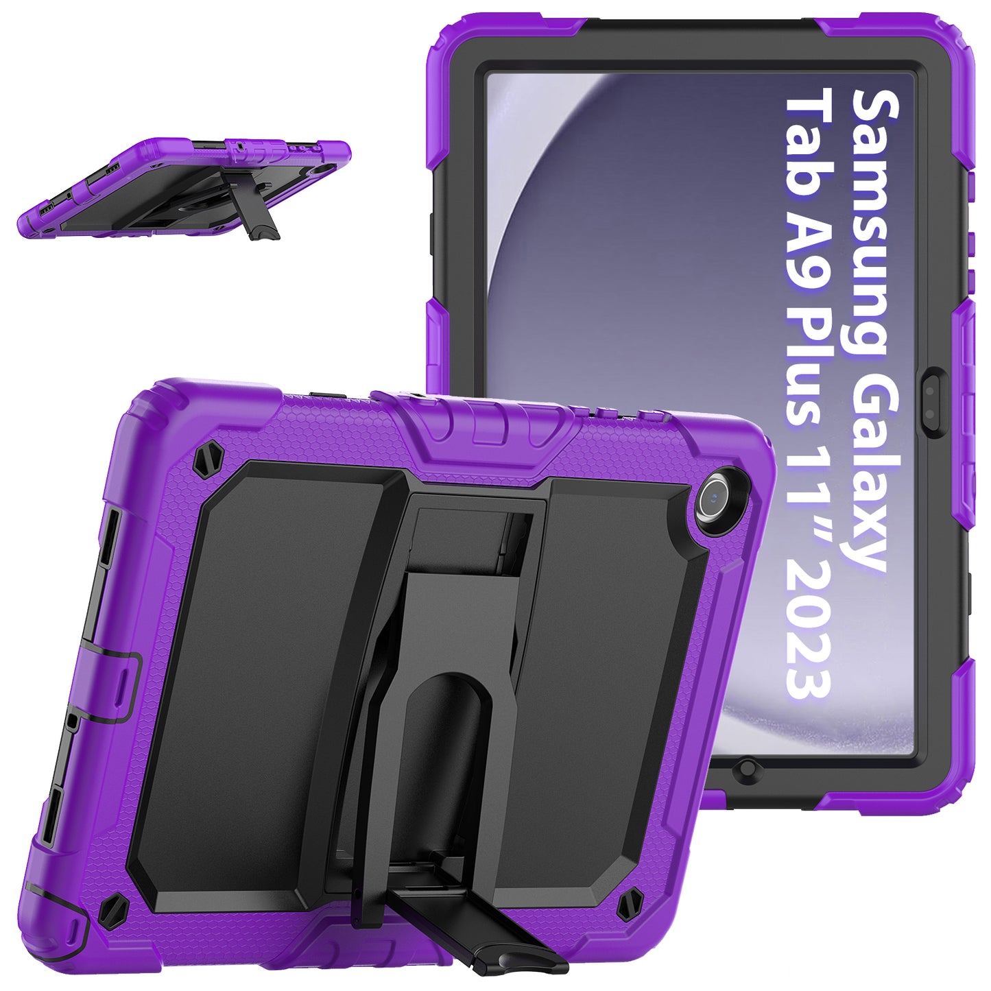 Kickstand Lanyard Strap Galaxy Tab A9+ Case